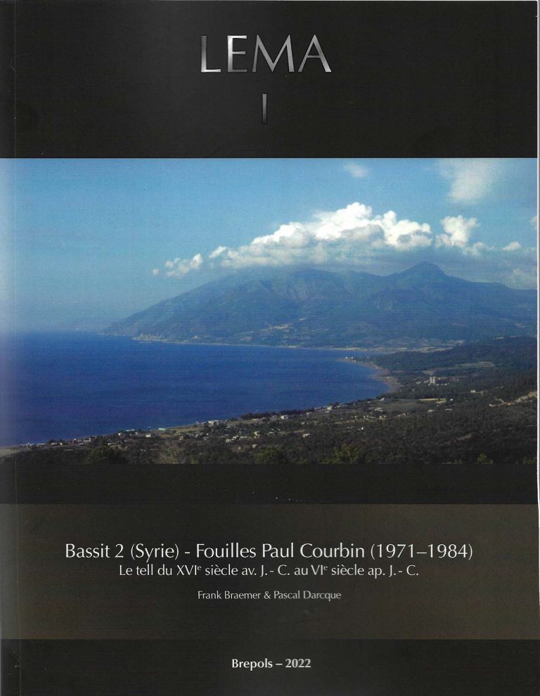 Bassit (Syrie). Fouilles P. Courbin (1971-1984), volume 2 : le tell du XVIe s. av. J.-C. au VIe s. ap. J.-C.