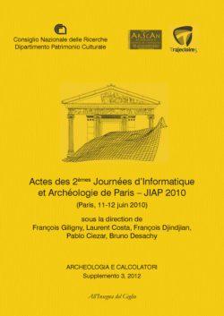 Actes des 2èmes Journées d’Informatique et Archeologie de Paris