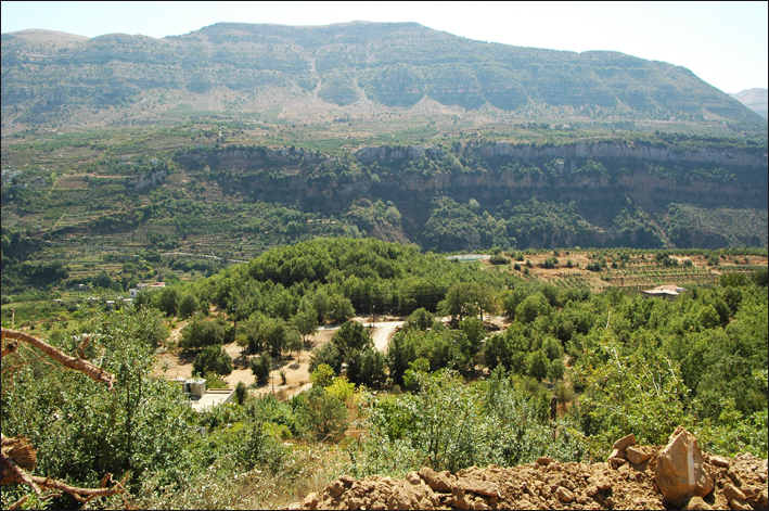 La vallée du Nahr Ibrahim : l’hinterland de Byblos