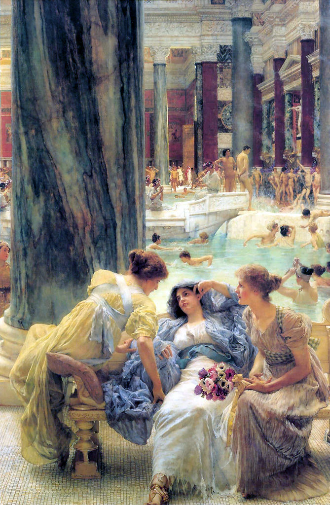 Fidèles aux thermes, les Romains des bains publics