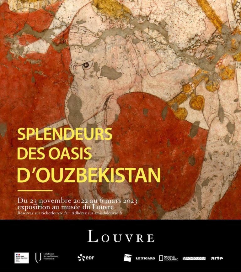 « Splendeurs des oasis d’Ouzbékistan », Musée du Louvre (2022).