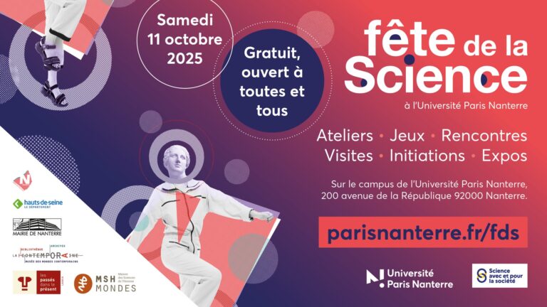 La Fête de la Science sur le campus de l’Université Paris Nanterre : les ateliers d’ArScAn
