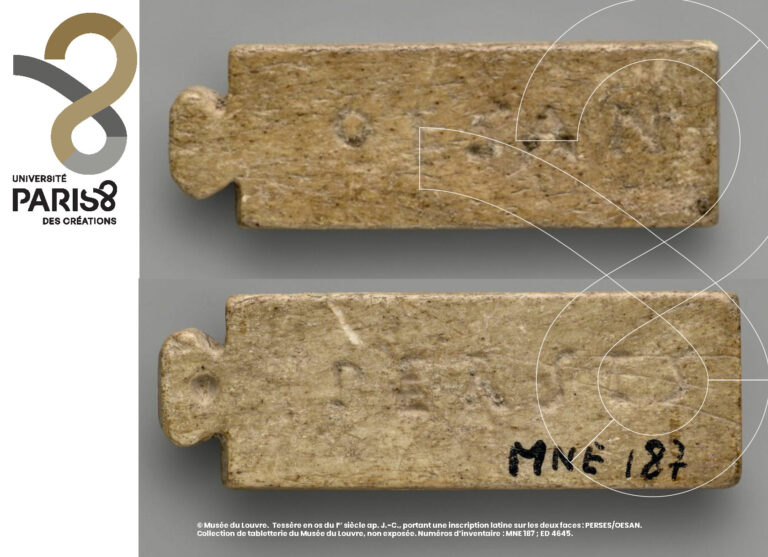 Workshop : Tesserae, tabellae et sortes dans le monde romain. Lexique, morphologie et usages du « petit matériel » en forme de tablette.