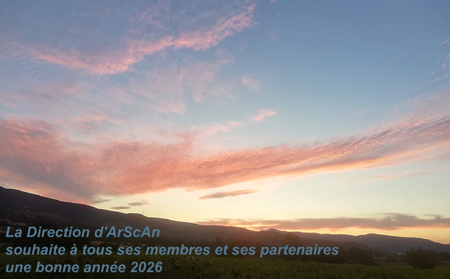 Le Laboratoire ArScAn vous souhaite une bonne année 2026 !