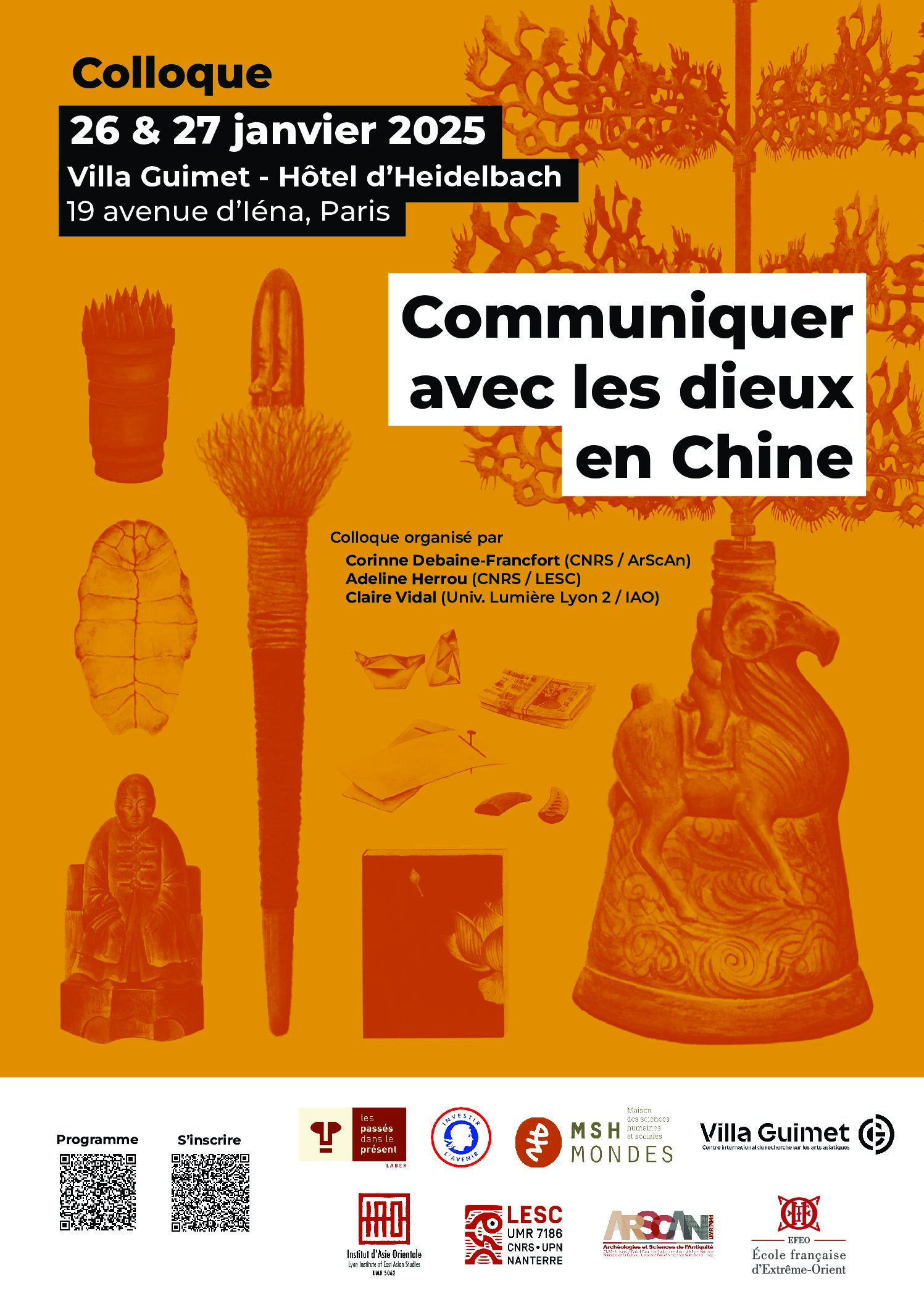 Colloque Communiquer avec les dieux en Chine