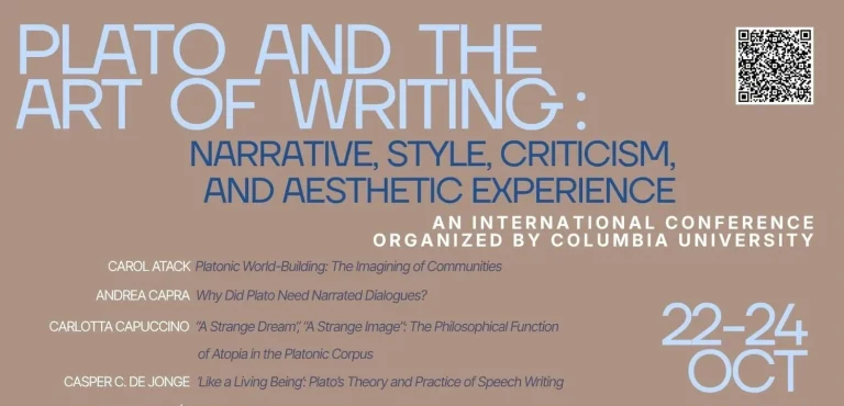 Colloque international| Platon and the Art of Writing